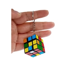 Zeka Küpü Sihirli Rubik Küp Anahtarlık