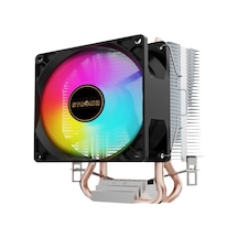 Strong M2-pro V2 9cm Rainbow 2 Bakir Kule Tipi Islemci Sogutucu 1 Adet
