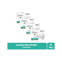 Beauty Cream Bar Micellar Hassas Ciltler Için Nemlendirici Etkili 90 G X4 Diğer