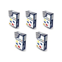 Mas 310 Renkli Raptiye Pvc Kaplı 5 Adet