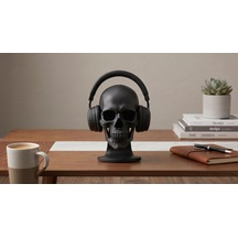 Happy3dworld Kafatası Kulaklık Standı, 3d Baskı Gotik Oda Dekoru