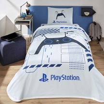 Taç Lisanslı Playstation Pamuk Tek Kişilik Pike Takımı 000000001000051398 Çok Renkli