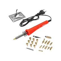 Ayrex Wood 0142 Ahşap Yakma Ve Hobi Seti 30 Watt - 27 Parça
