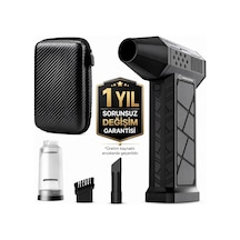 Ayrex Uruchı X3 2026 Şarjlı Hava Üfleyici & Vakum Gerçek 130000 Rpm, 8000mah Batarya, 3 Kademeli Turbo Toz Üfle