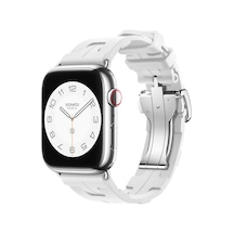 Watch 40mm Spor Görünümlü Mtr- Krd-94 Silikon Kordon-beyaz Watch 40mm Spor Görünümlü Mtr- Krd-94 Silikon Kordon-beyaz