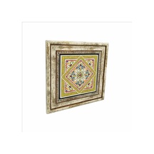 İtalyan Deseni Baskılı Taş Tablo 25x25 710