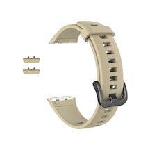Ekılıf - Huawei Band 6 Uyumlu - Kordon Silikon Kordon Krd-47 - Lacivert