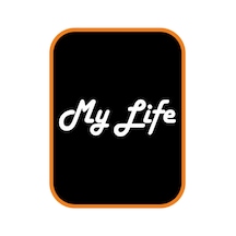 My Life - Benim Hayatım Oto Motor Sticker Beyaz 20 7 Cm