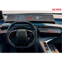 Peugeot 3008 Panoramik İ-cockpıt Multimedya Ve Klima Konsol Uyumlu Mat Ekran Koruyucu