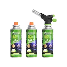 Orcamp Çakmaklı Kartuş Pürmüz Set + 2 Adet 227 Gram Gaz Kartuşu