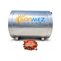 Silindirik Galvaniz 1 Tonluk Soğuk Su Deposu Güneş Enerjisine Uyumlu