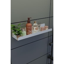 Risingmaber 3m Ultra Güçlü Yapışkanlı Beyaz Mutfak&banyo Rafı, Çok Amaçlı Organizer Raf Mt95b Diğer