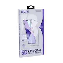 Apple İphone 15 Bilvis 5d Super Clear Diamond Cam Ekran Koruyucu