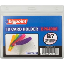 Bigpoint Korumalı Kart Poşeti Yatay B7 128x91mm X 10 Adet