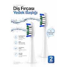 Su Püskürtmeli Sonik Elektrikli Diş Fırçası Yedek Başlığı