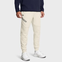 Under Armour Unstoppable Fleece Joggers Erkek Beyaz Polo Yaka Tişört