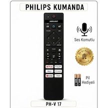 Ph-v17 Ses Komutlu Kumanda Pil