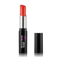 Flormar Deluxe Shine Yarı Transparan Parlak Bitişli Ruj D43 Red Orange