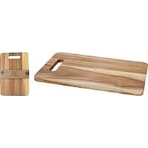Koopman Excellent Ahşap Kesme Tahtası 30 X 20 Cm 2 Adet Çok Renkli