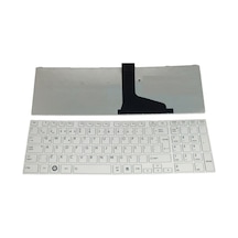 Toshiba Satellite L55, L55-a, L55d, L55d-a Notebook Klavyesi - Beyaz Tr