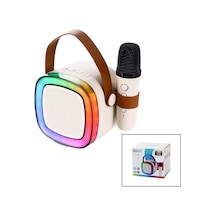 Nostalji Mini Radyo Modelkaraoke Mikrofonlubluetooth Wireless Hop