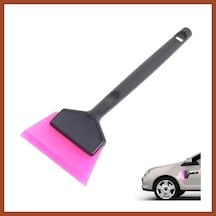 Bezos Mini Saplı Silikon Çekçek Ragle Cam Filmi Çekme Uygulama Aparatı 6x16cm Siyah Pembe Pro