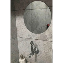 Yuvarlak 3mm Gerçek Banyo Aynası 30 Cm