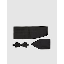 Pierre Cardin Erkek Siyah Takımlı Papyon 50328594-vr046