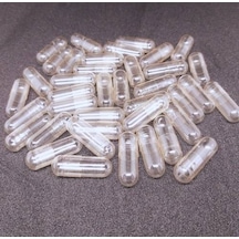 Şeffaf Helal Sertifika Lı Bitkisel Boş Kapsül 500 Adet Büyük Boy