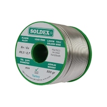 Soldex 1.6mm 500gr Kurşunsuz Lehim Teli