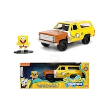 Sponge Bob Figür Ve 1980 Chevy K5 Blazer