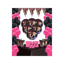 Blackpink Bilekpink 24'li Doğum Günü Parti Malzeme Konsepti Tüm Yaşlar