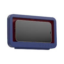 Reedark Duşta Kullanım İçin Su Geçirmez, Dokunmatik Ekranlı Duvara Monte Telefon Tutucu - 360 Derece Dönebilir Mavi