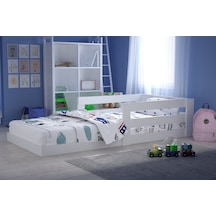 Tuliplife Montessori MDF Karyola Beyaz 90x190 Yatak Uyumlu Tuliplife Montessori MDF Karyola Beyaz 90x190 Yatak Uyumlu
