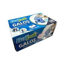 Bıurpak Pratik Kutulu Kalın Galoş Mavi 10 x 100'lü