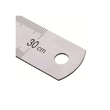 Çelik Cetvel 30 Cm İnc Ölçülü 1
