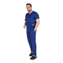 Rio Grande Medikal Giyim Doktor Hemşire Likralı Scrubs Cerrahi Takım Hastane Üniforması 001