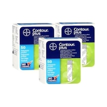 Contour Plus Kan Şekeri Ölçüm Stribi 3 Kutu 150 Adet