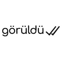 Görüldü Araba Sticker 17x17 Cm Siyah
