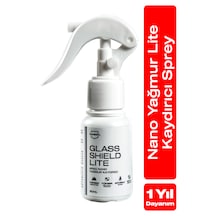 Nasiol Glasshield Lite Nano Yağmur Kaydırıcı Cam Yüzey Seramik Kaplama Spreyi 1 Yıl Dayanım 50 ML
