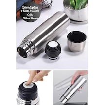 750 Ml Çift Katmanlı Sus 304 Çelik İnox Termos Süt-mama-kamp-piknik Termosu 12 Saate Kadar Sıcak Soğuk Tutma Gümüş 750 Ml Çift Katmanlı Sus 304 Çelik İnox Termos Süt-mama-kamp-piknik Termosu 12 Saate Kadar Sıcak Soğuk Tutma Gümüş