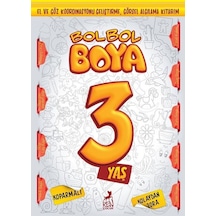 Bol Bol Boya 3 Yaş - Boyama Kitabı- Ren Kitap
