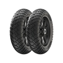 Apachi Alfa 50 3.50-10 Ve 3.50-10 Sc500 Winter Grip Tubeless Ön Arka Lastik Takımı