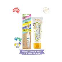 Jack N Jill Bebek Diş Fırçalama Seti Fil&dino Diş Fırçası + Muz Aromalı Macun 50g
