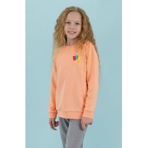 Haribo 300 Kız Çocuk Somon Sweat Somon