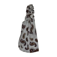 Lastikli Paraşüt Bandana Beyaz