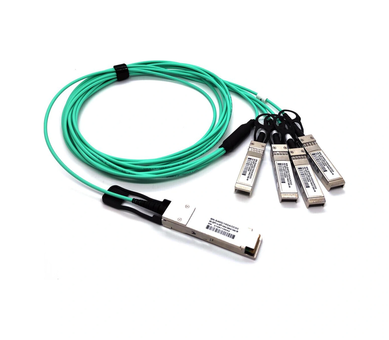 40g Qsfp 4x10g Sfp , Aktif Fiber Optik Kablo Aoc , 5 Metre 40g Qsfp To 4x10g Sfp , Aoc-117165