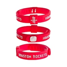 Houston Rockets Kırmızı Ayarlanabilir Basketbol Bileklik Kırmızı Kırmızı