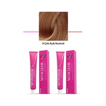 Jenerik 2 Li Set Premium 9 Çok Açık Kumral - Kalıcı Krem Saç Boyası 2 X 50 G Tüp