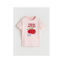 Lc Waikiki Alıta Cıty Farkıyla Lcw Baby Pembe Oval Yaka Baskılı Kız Bebek Tişört Pembe - 930971283 Pembe